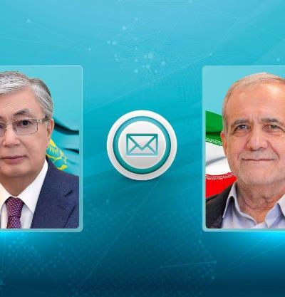 Е.П. Масуд Пезешкиан Президент Исламской Республики Иран направил поздравительное послание Е.П. Касым-Жомарту Токаеву Президенту Республики Казахст