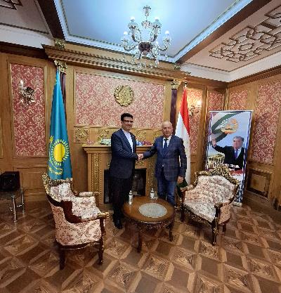Встреча послов Исламской Республики Иран и Республики Таджикистан в Казахстане